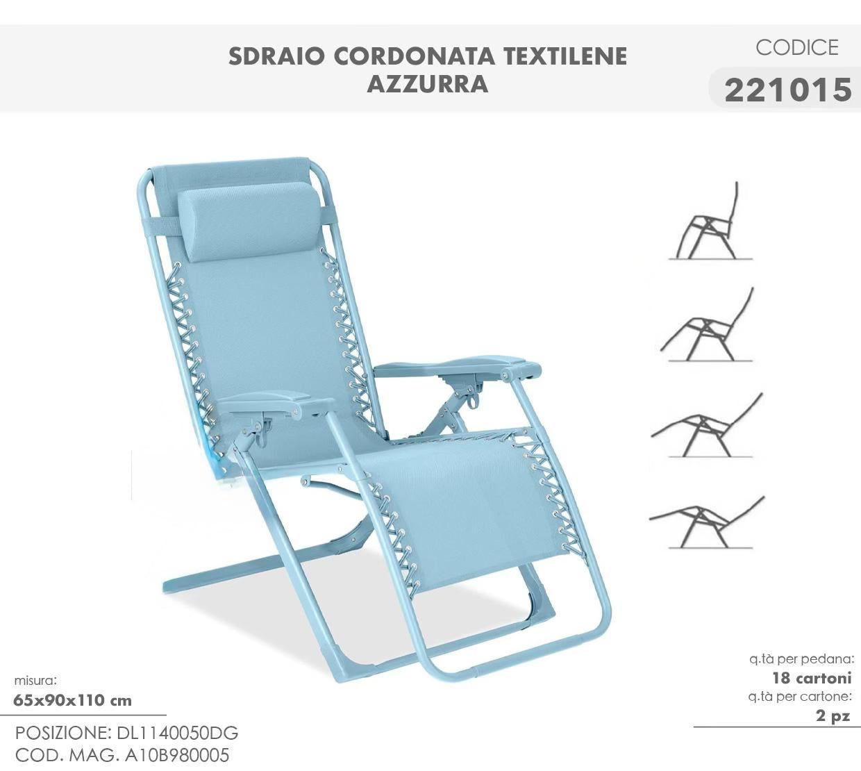 Sedia Cordonata Texilene