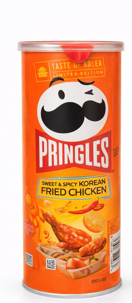 Pringles Sweet & Spicy Korean Fried Chicken – Patatine Gusto Pollo Fritto Coreano