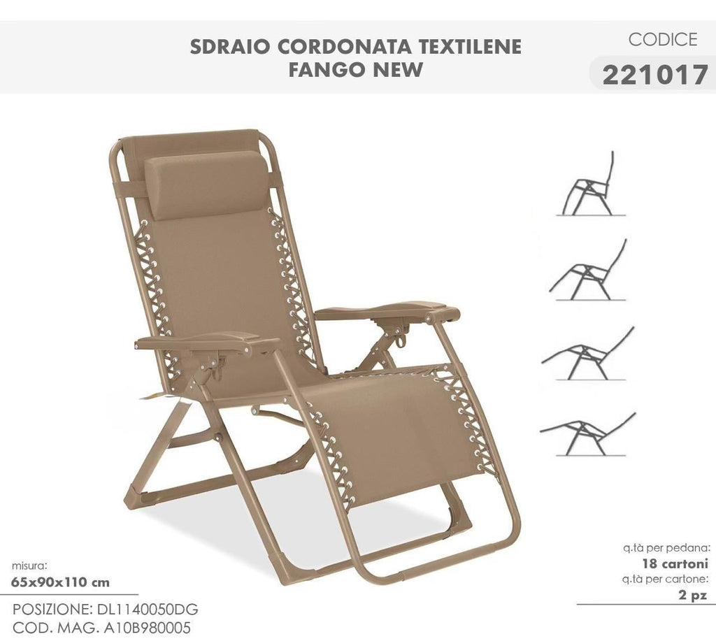 Sedia Cordonata Texilene