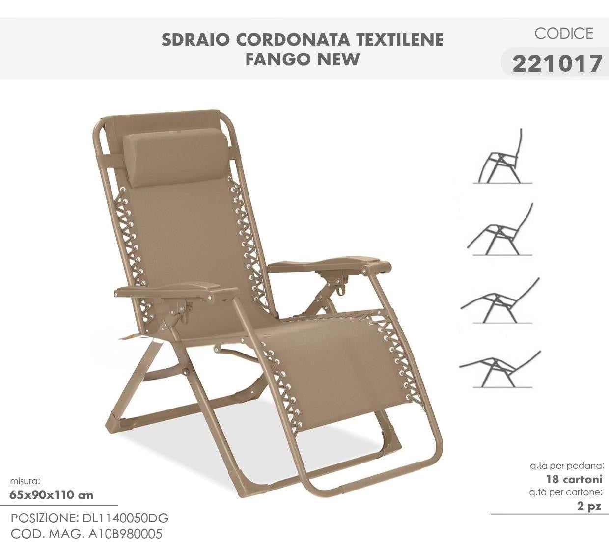 Sedia Cordonata Texilene