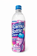 Ramune Gusto Uva 🍇 Bevanda Frizzante Giapponese (Sangaria Bottle)