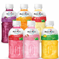 Mogu Mogu Drink con Nata de Coco 320ml – Bevanda alla Frutta con Pezzetti di Cocco (Gusti Assortiti)