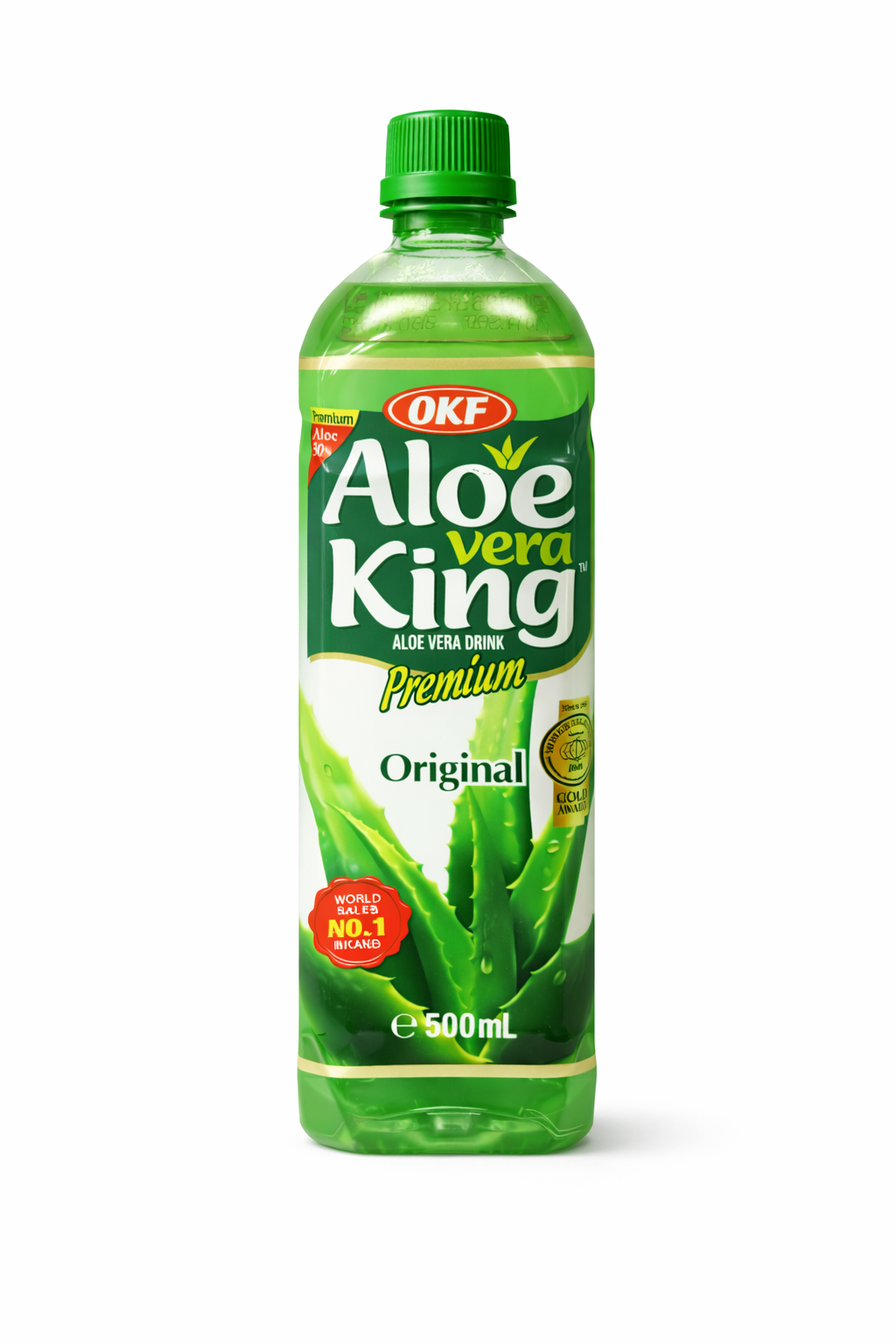 OKF Aloe Vera King Premium Original 500ml – Bevanda all’Aloe Vera con Polpa