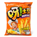 chips croccanti tubolari gusto burro – snack asiatico 40g