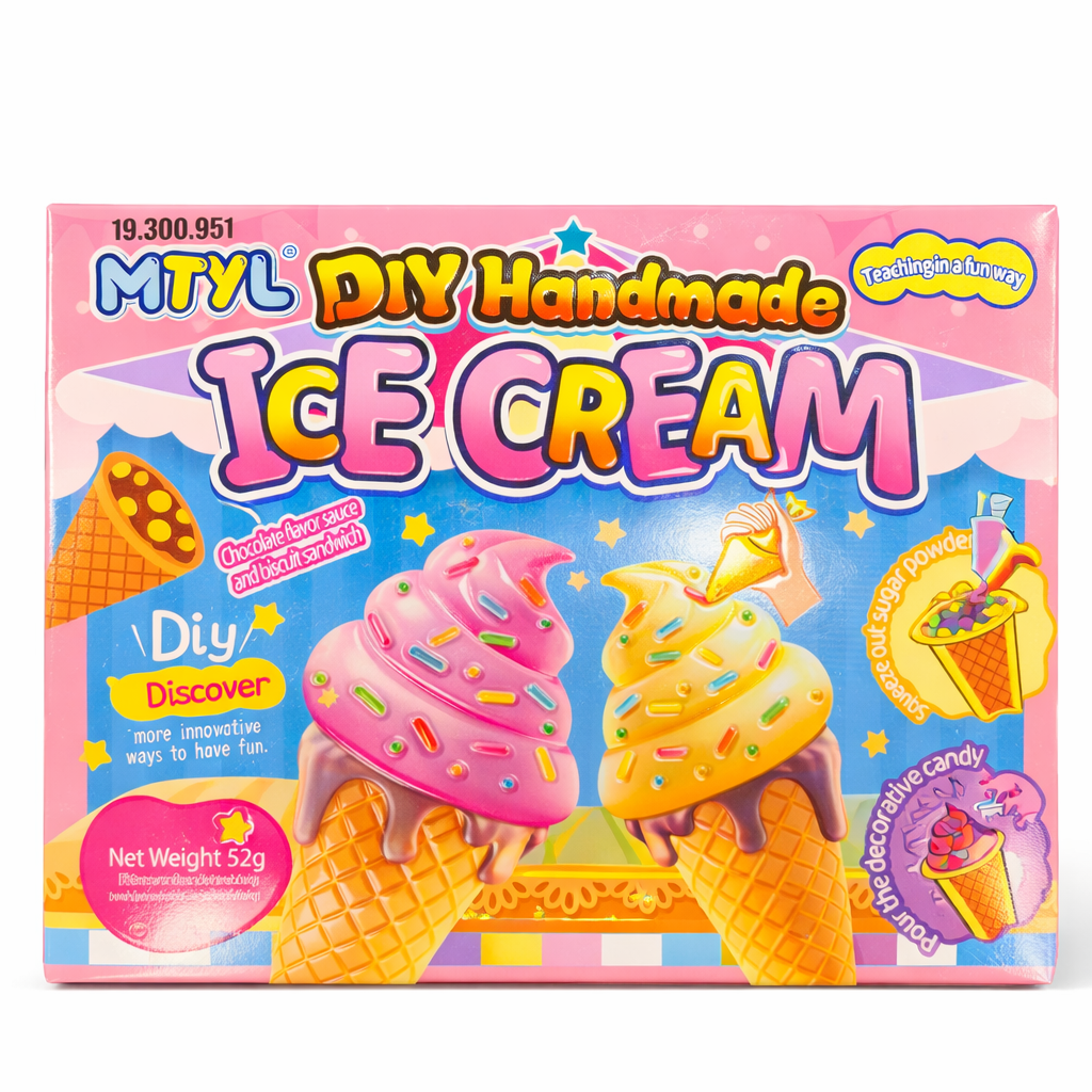 DIY Ice Cream Candy Kit 52g – Gelato di Caramelle Fai da Te