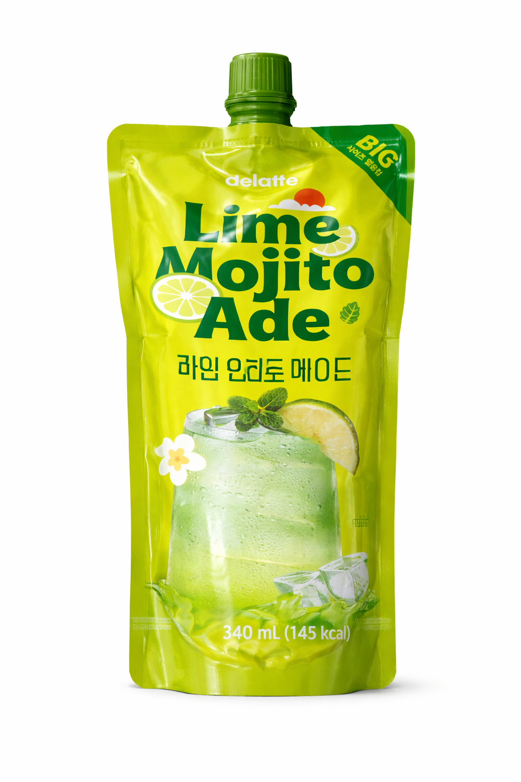 Lime Mojito Ade 340ml – Bevanda Coreana al Lime e Menta