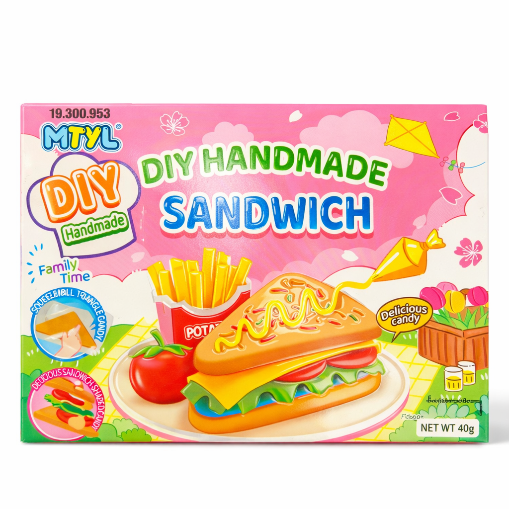 DIY Sandwich Candy Kit 40g – Caramelle da Assemblare a Forma di Panino