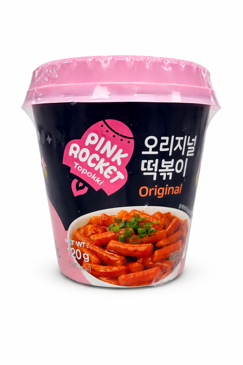 Pink Rocket Topokki Original – Tteokbokki Coreani Classici