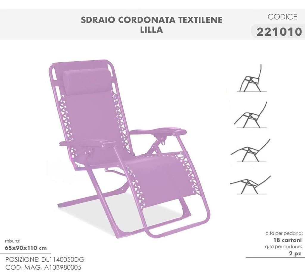 Sedia Cordonata Texilene