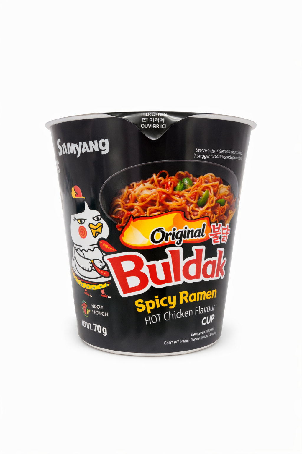 Samyang Buldak Spicy Ramen Original – Hot Chicken Flavour Cup