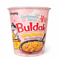 buldak spicy ramen carbonara cup 70g – noodles coreani piccanti cremosi