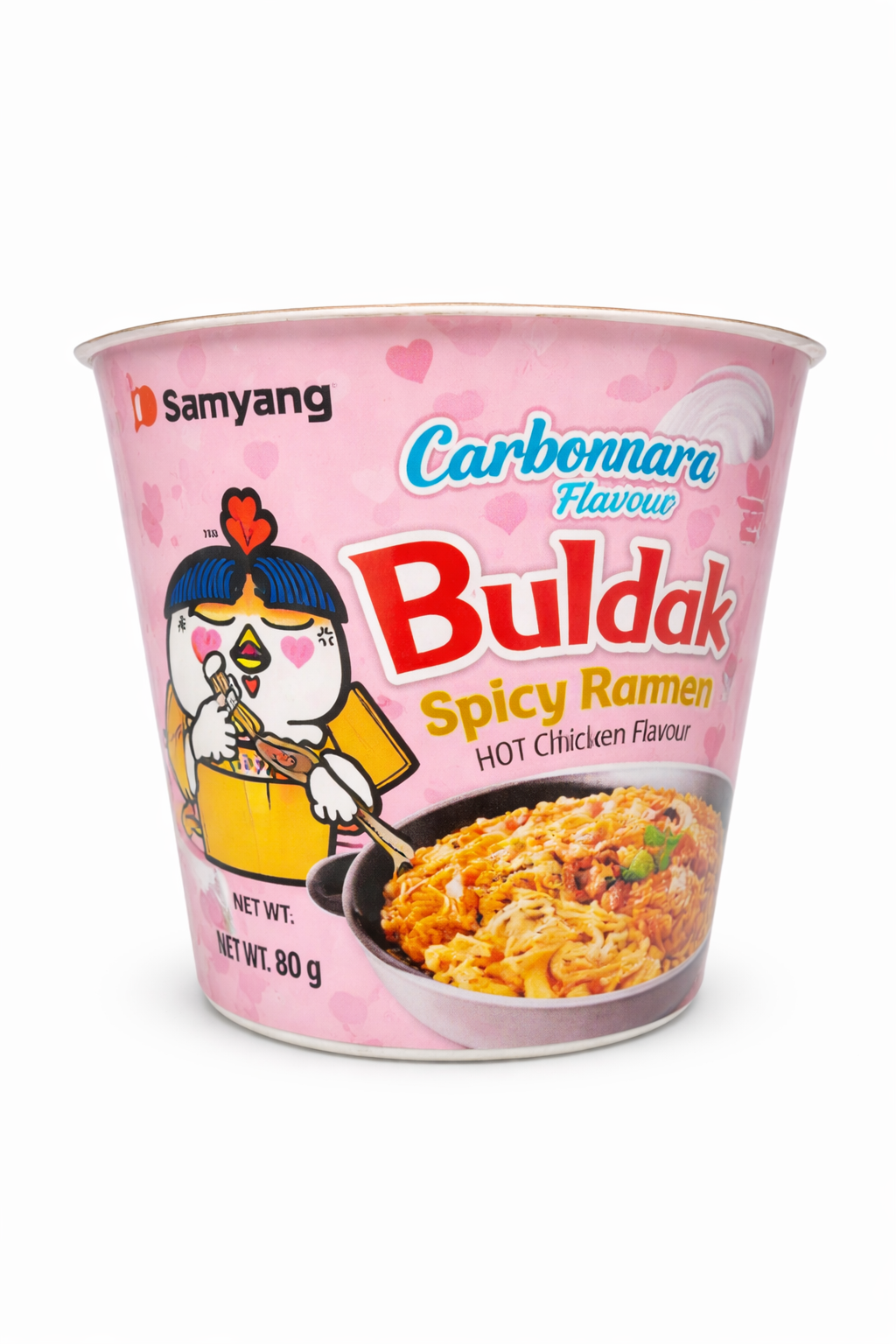 Samyang Buldak Carbonara – Spicy Ramen Hot Chicken Flavour Cup