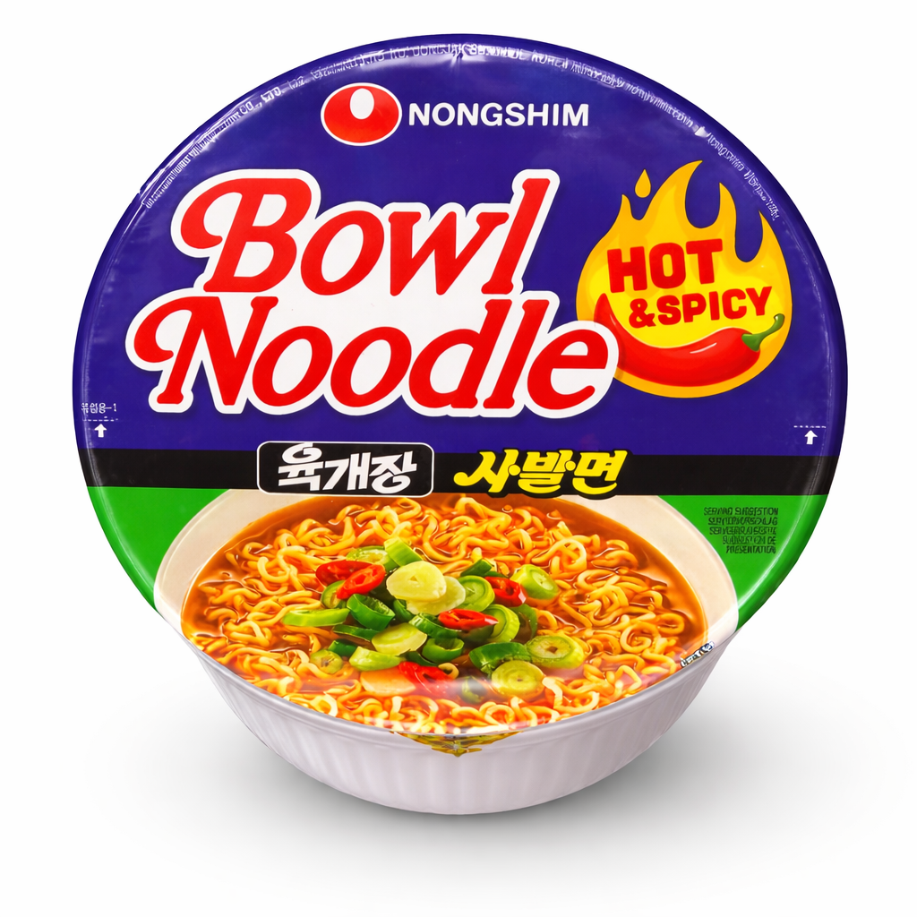 Nongshim Bowl Noodle Hot & Spicy