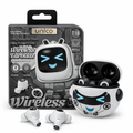 Auricolari Wireless Unico T18 Bluetooth 5.3 con Custodia Design Robot LED – HD Sound, Touch Control